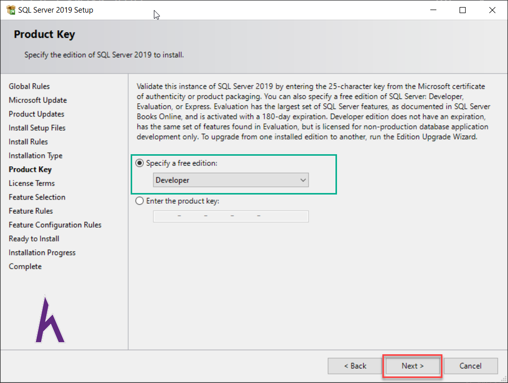 C i t sql server 2019 how kteam